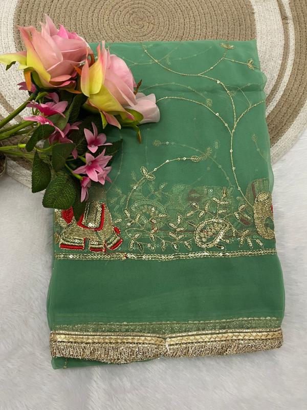 Vastrangan elephant wholesale saree surat